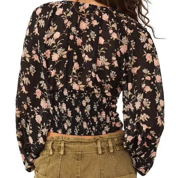 Free people ❤️Final rose 🌹 blouse Nwt - Picture 2 of 4